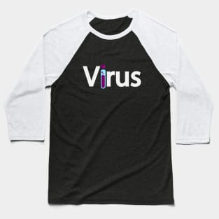 Virus artistic design Baseball T-Shirt